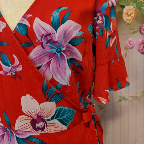 Old Navy Floral Dress Medium - Picture 2 of 10